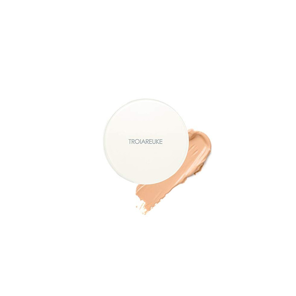 Troiareuke A+ Cushion Foundation 23 Natural Beige - Spf50+ Pa++++ Healing Skincare Makeup For Oily Acne Sensitive Skin