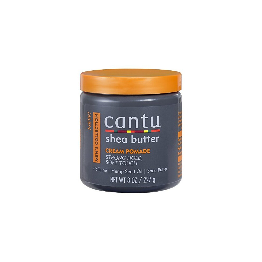 Cantu Mens Cream Pomade 8 Ounce Jar (236ml) (2 Pack)