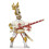 Papo White Fleur De LYS Ridder Figuur Multicolor 1