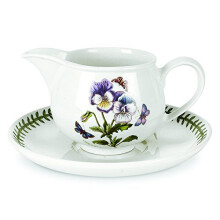Portmeirion Botanic garden gravy Boat and Stand