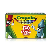 Crayola Standaard Kleurpotloden, Assortiment Kleuren, Doos Van 120 Kleurpotloden