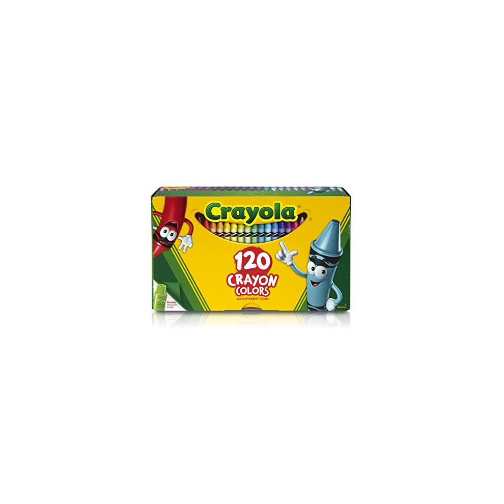 Crayola Classic Color Crayons, Tuck Box, 120 Colors (526920)
