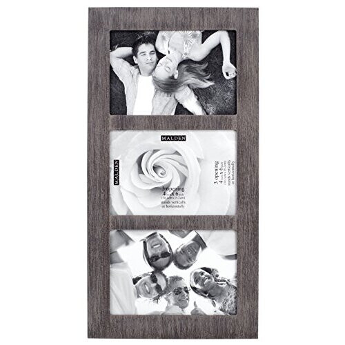 Cadre Photo En Bois Vieilli – 13x18 Cm – Neuf – Aspect Patiné Fait Main