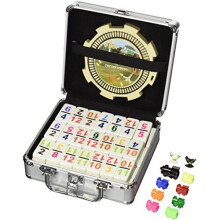 CHH Double 12 Numeral Pro Size mexicansk tog & kylling Domino s?t