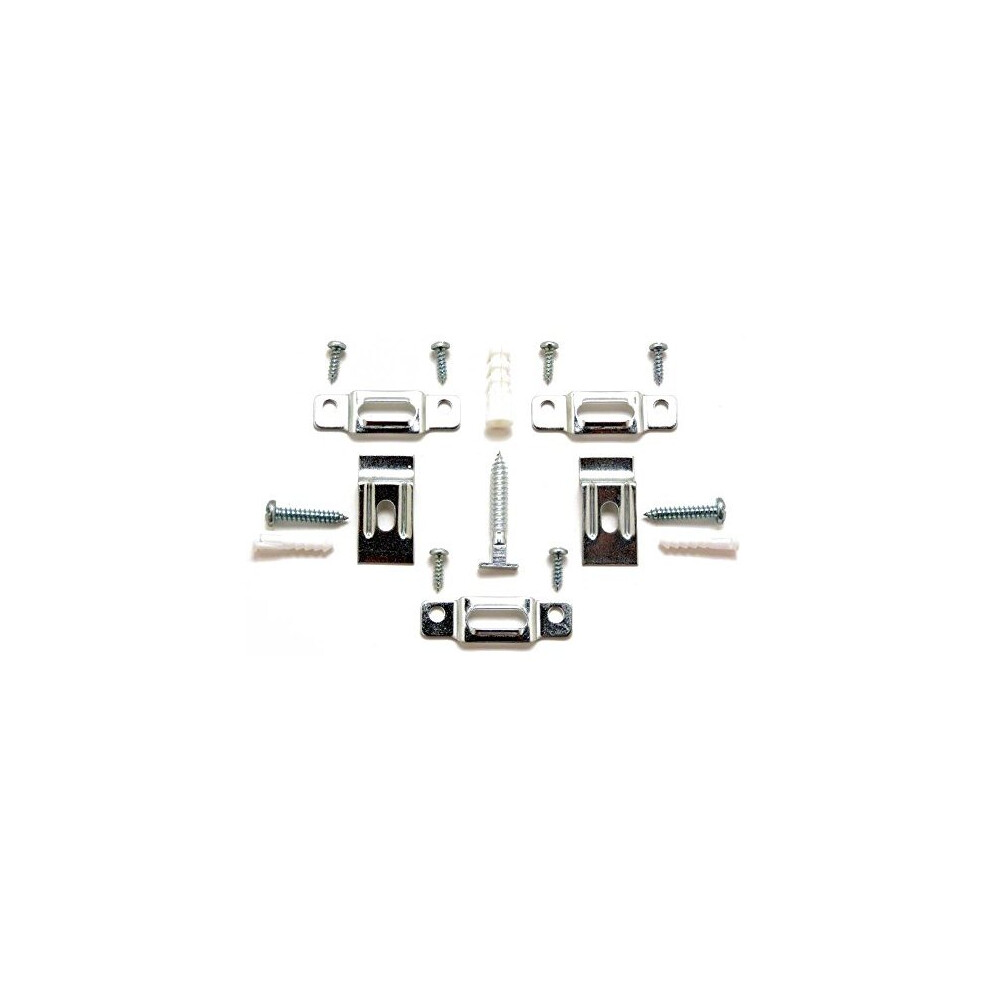 T-Lock Security Hangers Locking Hardware Set For (25) Wood Or Aluminum Picture Frames Plus Free Hardened Wrench! Artright 795871503346