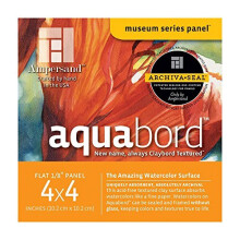 Ampersand Aquabord 4 in. x 4 in. pack of 4,1/8 Inch Depth,4X4 - Pack of 4