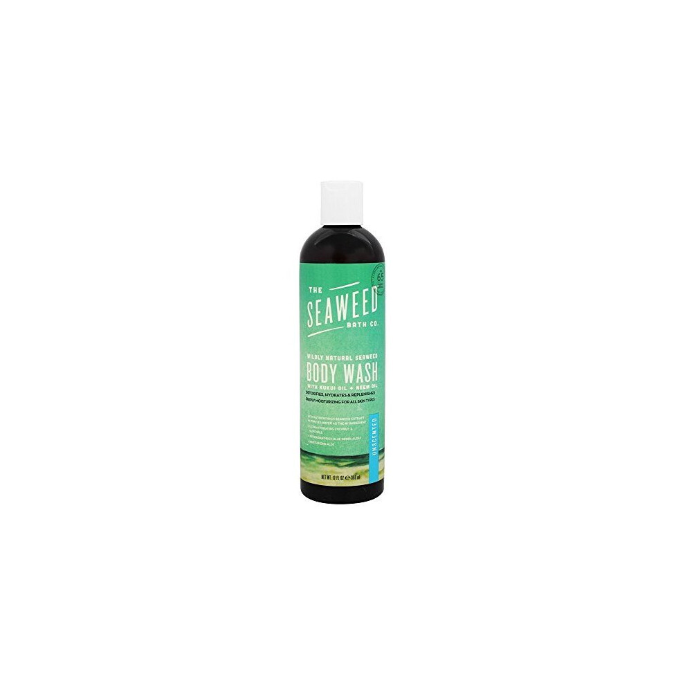 Seaweed Bath Company - Wildly Natural Seaweed Body Wash, Ongeparfumeerd - 12 Oz.-image