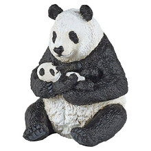Panda sentado e seu bebê - PAPO - 50196