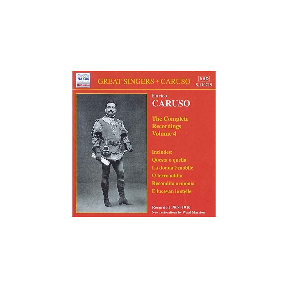 Caruso - Complete Recordings, Vol. 4