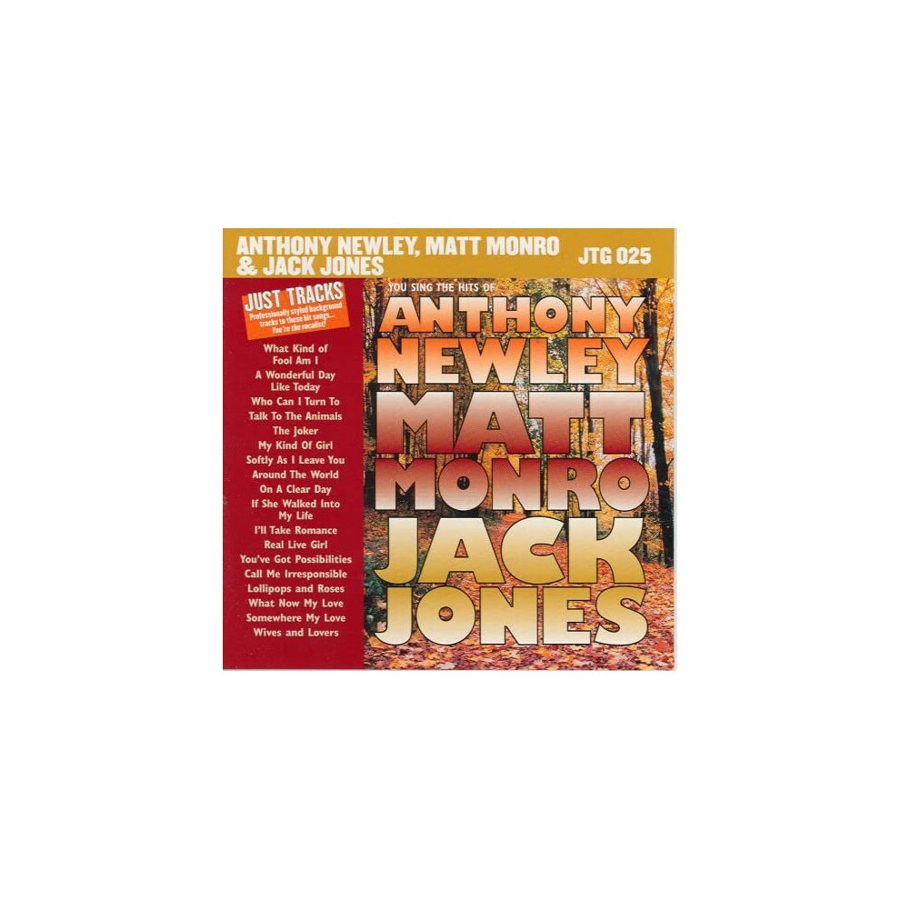 Karaoke: Anthony Newley - Matt Monro - J-image-OPC-P65NHRV-NEW