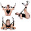Woman's Bed Tied Str¨¢ps Bedroom Cuffs Set 5