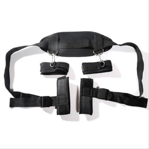 Woman's Bed Tied Str¨¢ps Bedroom Cuffs Set 1