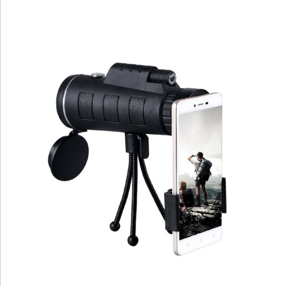 High Definition Monocular Telescope, 40X60 High Power Monocular With Smartphone Holder & Tripod 734166523836