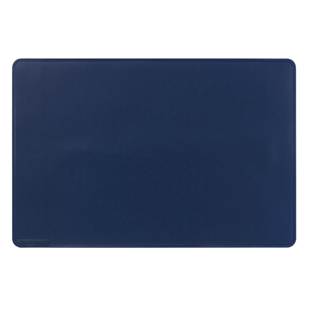 Durable Desk Mat Contoured Edge 650 X 520Mm 710307 Db71143 Dark/Blue 4005546711430