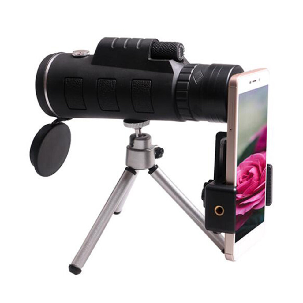 Monocular Telescope, 40X60 High Power Hd Monocular With Smartphone Holder & Tripod 734166523829