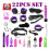 22pc Leather Handccuffs for Couples Men Women -SM Kit for Bed Exercise 1
