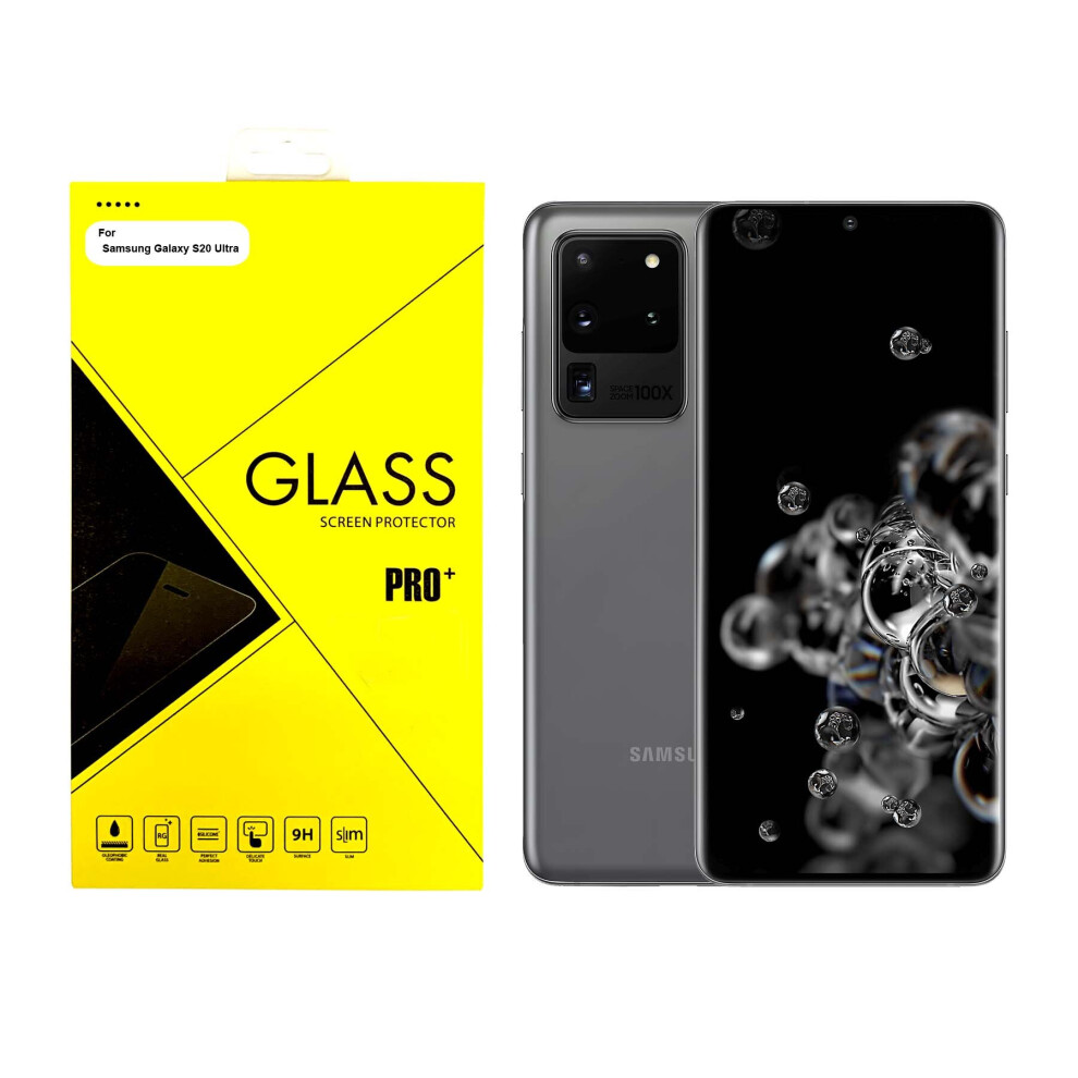 Tempered Glass Full Coverage Screen Protector For Samsung Galaxy S20 Ultra 5G 304063155265