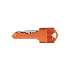 (Yellow) Mini Key Knife Letter Camp Outdoor Keyring Ring Keychain Fold Open Opener Pocket Package Survive gadget Multi Tool Blade Box kit