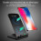 (BLACK) Wireless Charger USB Fast Charging Dock Stand 3