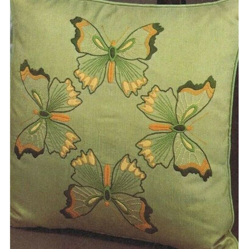 Beautiful Butterflies Embroidery Pattern Including Iron Ons 2