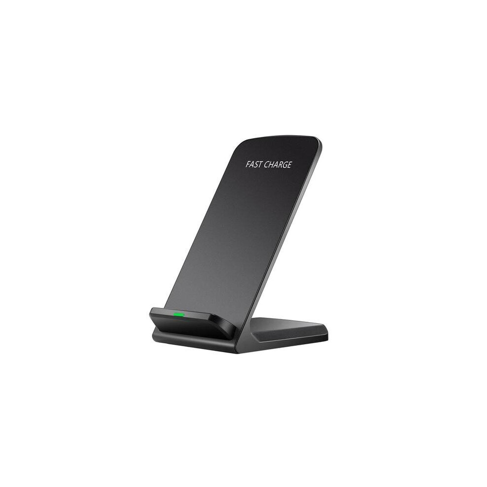 (Black) Wireless Charger Usb Fast Charging Dock Stand Black 7426973138671