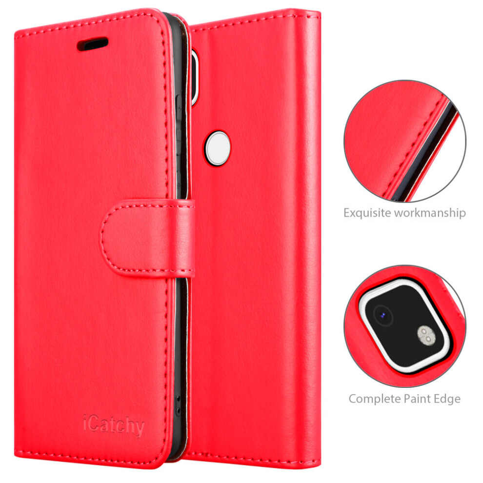 red--for-google-pixel-4a-leather-wallet-case