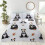(King) Rapport Panda Fun-Filled, Duvet Set, Multi 1