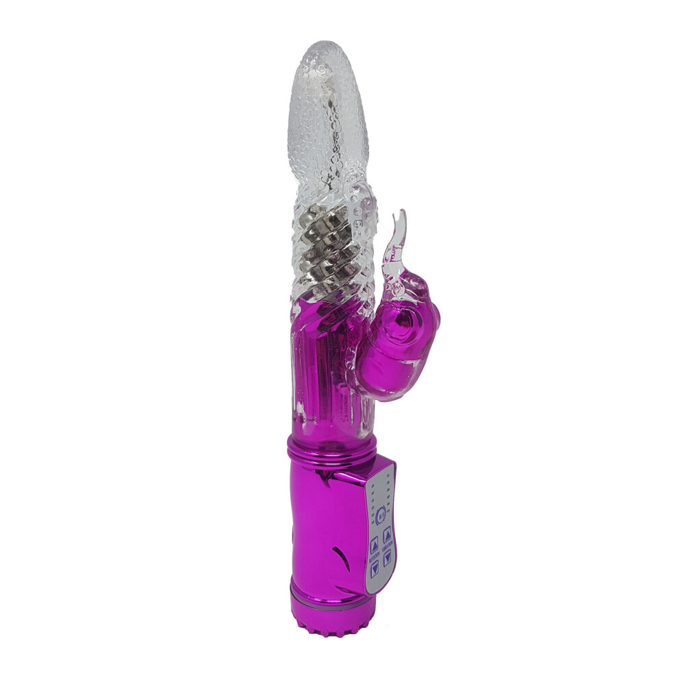 Rotating “Elephant” Vibrator (Metallic Purple)
