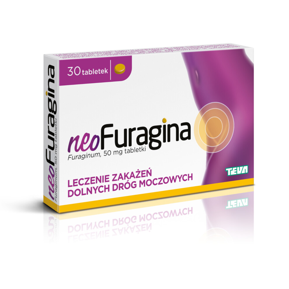 NEOFURAGINA Infection of the Lower Urinary Tract Bladder Pain 30 tab