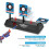 Auto-rest Electronic Scoring Digital Target for Gel Blaster Toy Gun 3