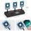 Auto-rest Electronic Scoring Digital Target for Gel Blaster Toy Gun 7
