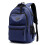 (Blue) Unisex Waterproof Rucksack With USB Charging Port 1