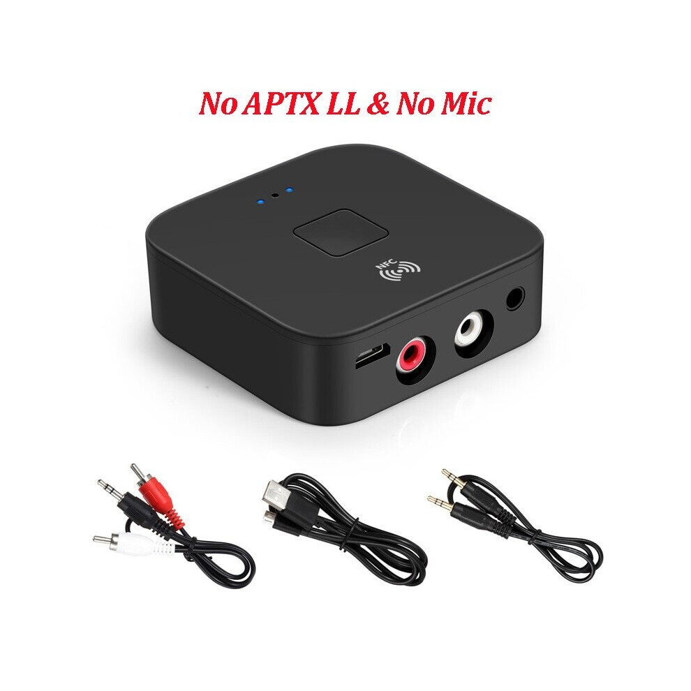 Bluetooth 5.0 Rca Audio Receiver Aptx Ll 3.5Mm 3.5 Aux Jack Music Wireless Adapter 733617715752