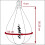 Speedball Platform Red/Black With Speedball Stand 3