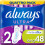 Always Always Ultra Instant Dry Pads, Long, Size 2, 48 1