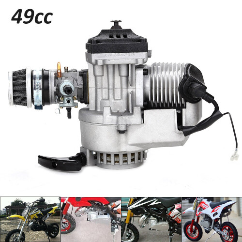 49cc MiniMoto Pullstart Engine Dirt Bike Quad Dirt Race Motard Mini M 1
