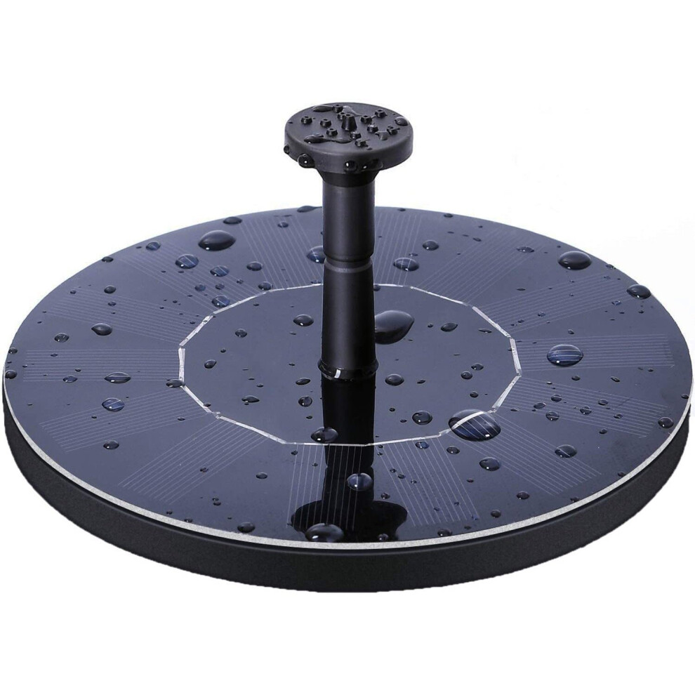 Solar Powered Fountain | Solar Bird Bath Pump