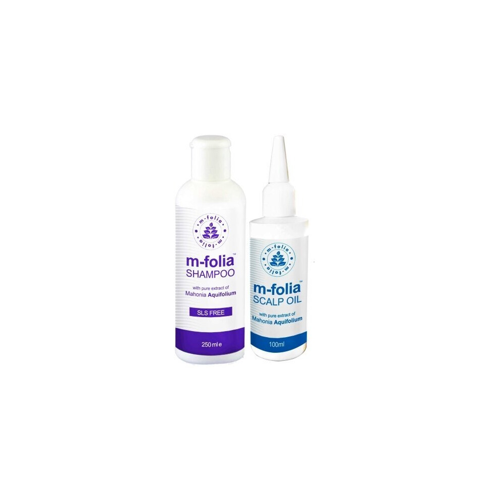 M-FOLIA PSORIASIS HAIR CARE SET (SHAMPOO 250 ml + SCALP OIL 100 ml)