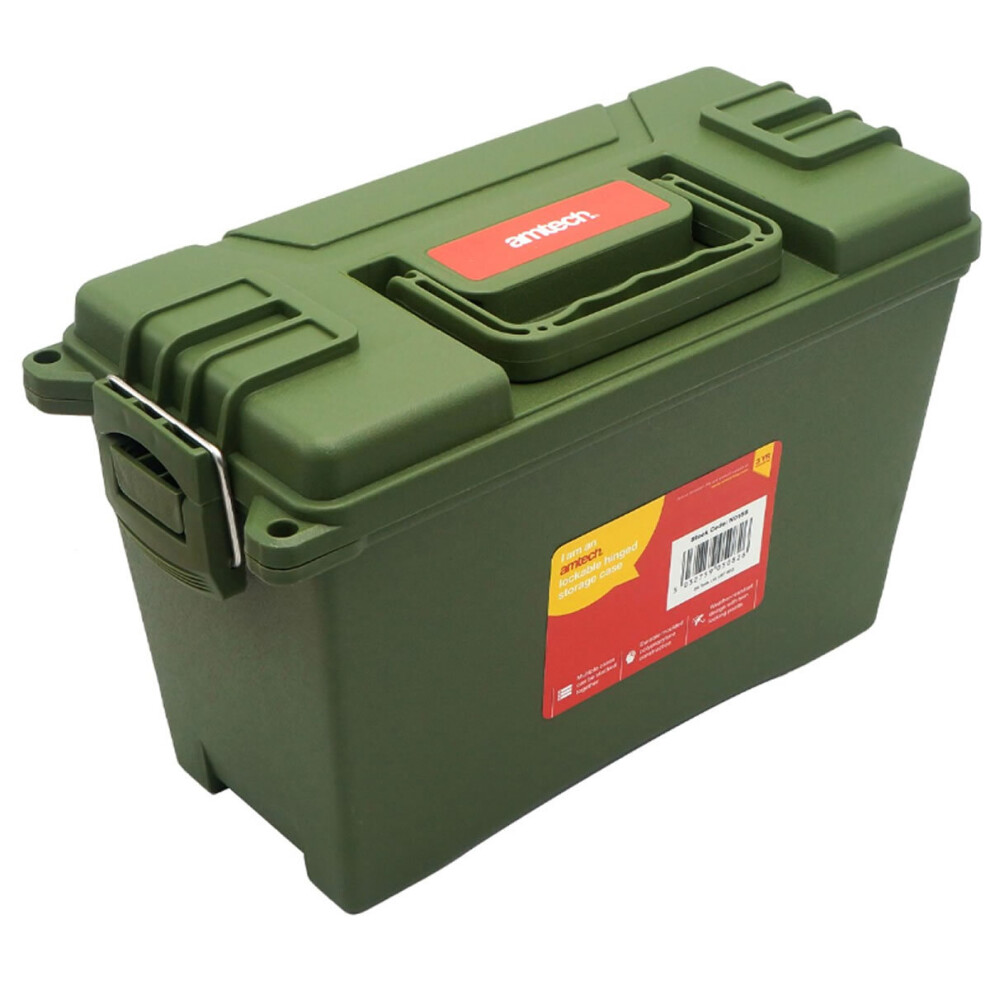 Amtech Waterproof Tool Box Secure Storage, Stackable Design, 4kg Capacity - Image 10