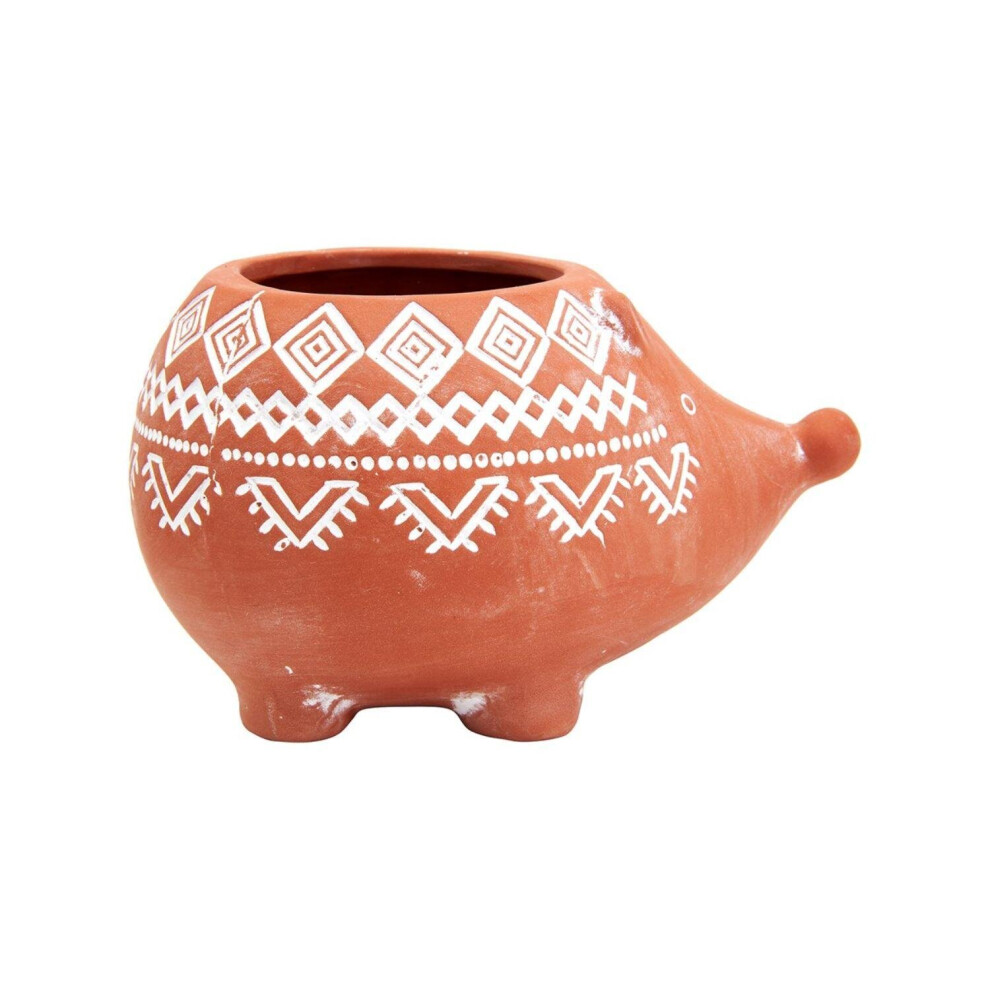 Sass & Belle Terracotta Hedgehog Planter