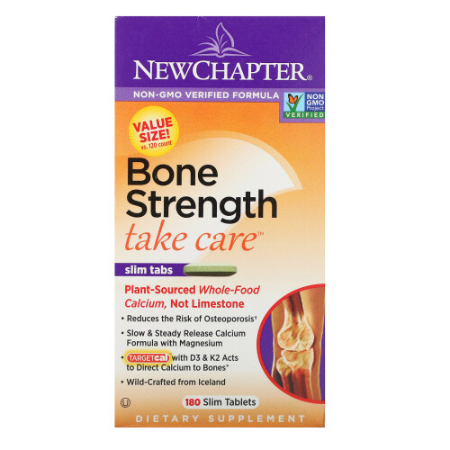 New Chapter, Bone Strength Take Care, 180 Slim Tablets