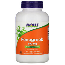 NOW Foods, Fenugrec, 1 000 mg, 250 Gélules Végétales (500 mg par Gélule)