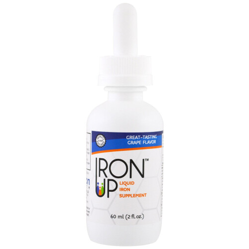A.C. Grace Company, Iron Up, Complément de Fer Liquide, Raisin, 2 fl oz (60 ml)