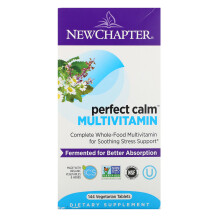 New Chapter, Multivitamine Calme Parfait, 144 Comprimés Végétariens