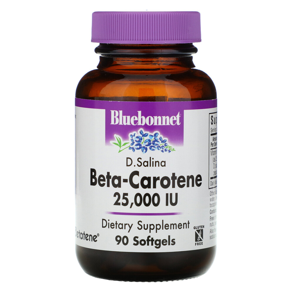 Bluebonnet Nutrition , Natural Beta-Carotene, 25,000 Iu, 90 Softgels