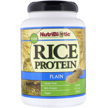NutriBiotic, Rohes Reisprotein, Natur, 5 oz (600 g)