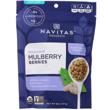 Navitas Organics, Bio Maulbeeren, 8 Unzen (227 g)