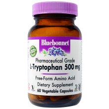 Bluebonnet Nutrition, L-Tryptophane, 500 mg, 60 Gélules Végétales