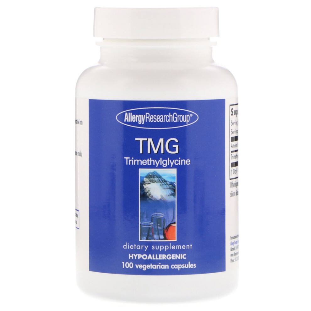 Allergy Research Group , Tmg Trimethylglycine, 100 Vegetarian Capsules