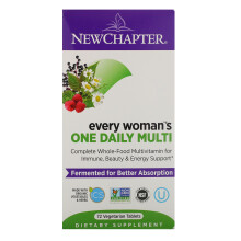 New Chapter, Multivitamine Quotidienne pour Toute Femme, 72 Comprimés Végétariens